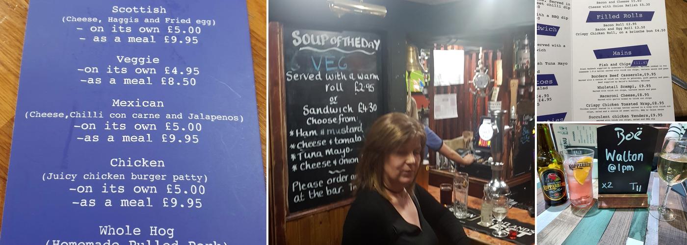 The Ship Inn Melrose Menu