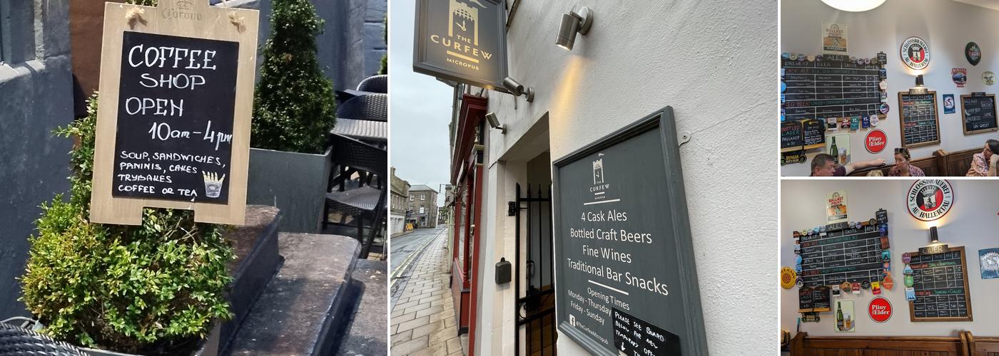 The Curfew Micropub Menu