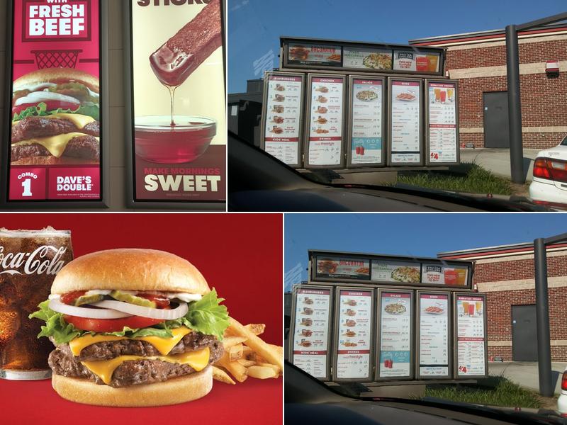 Wendy's Menu