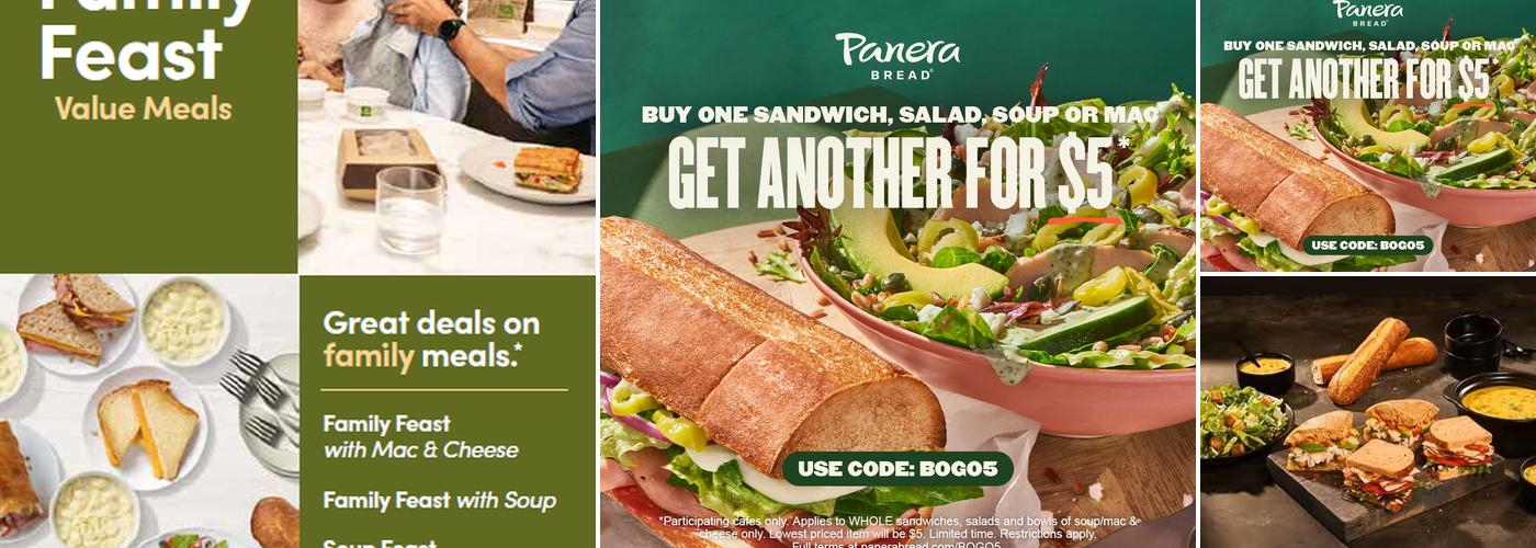 Panera Bread Menu
