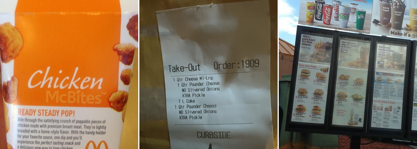 McDonald's Menu