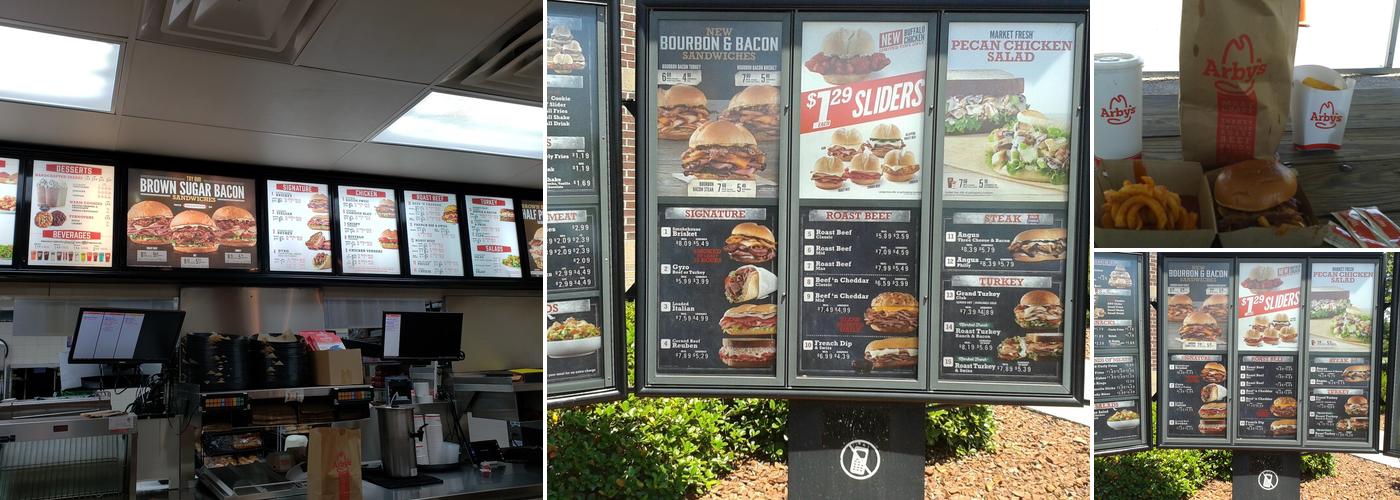 Arby's Menu