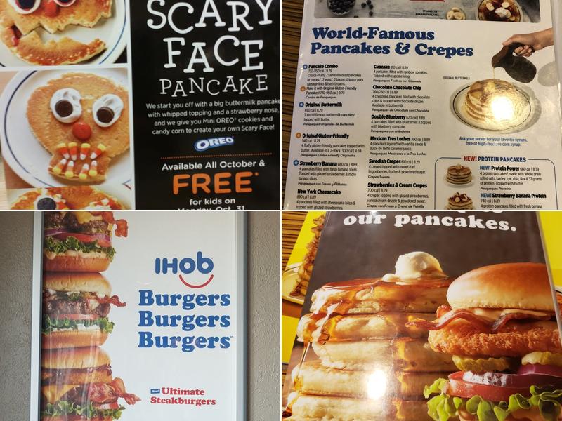 IHOP Menu