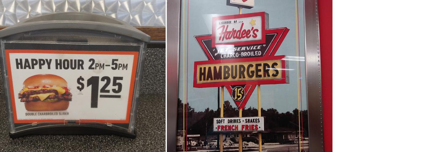 Hardee's Menu