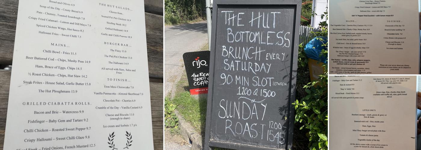 The Shepherds Hut Menu