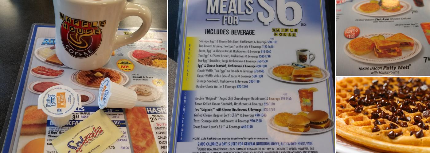 Waffle House Menu