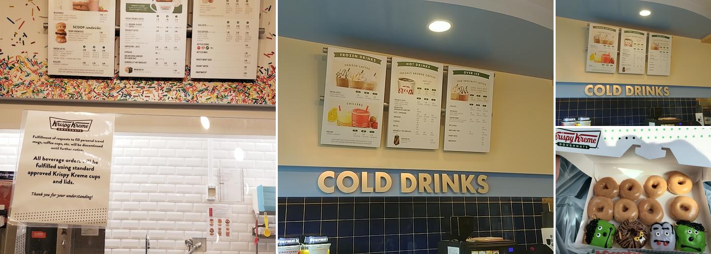 Krispy Kreme Menu