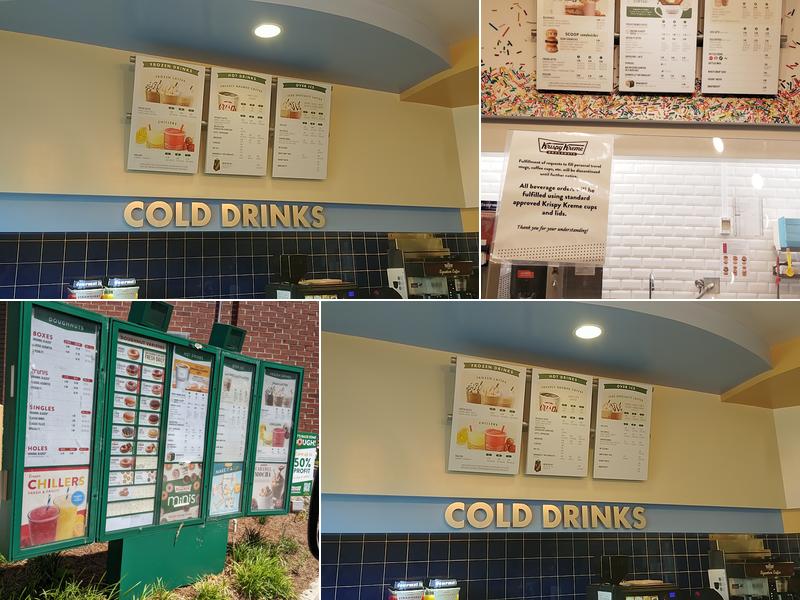 Krispy Kreme Menu
