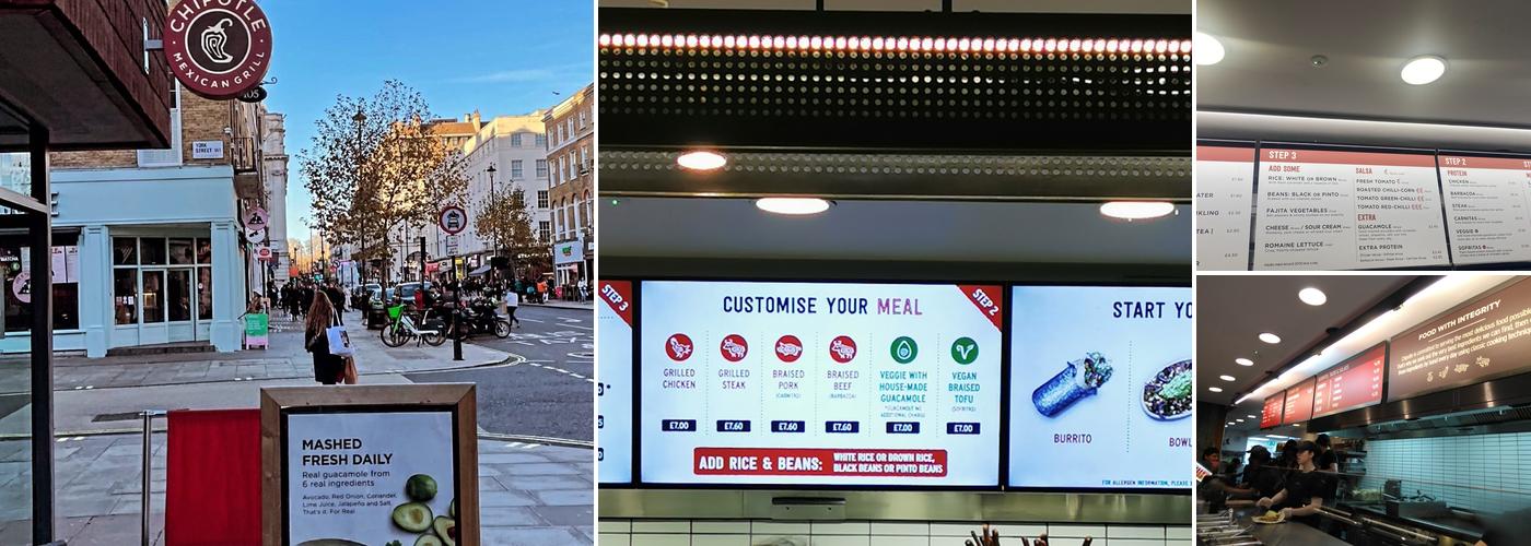 Chipotle Mexican Grill Menu