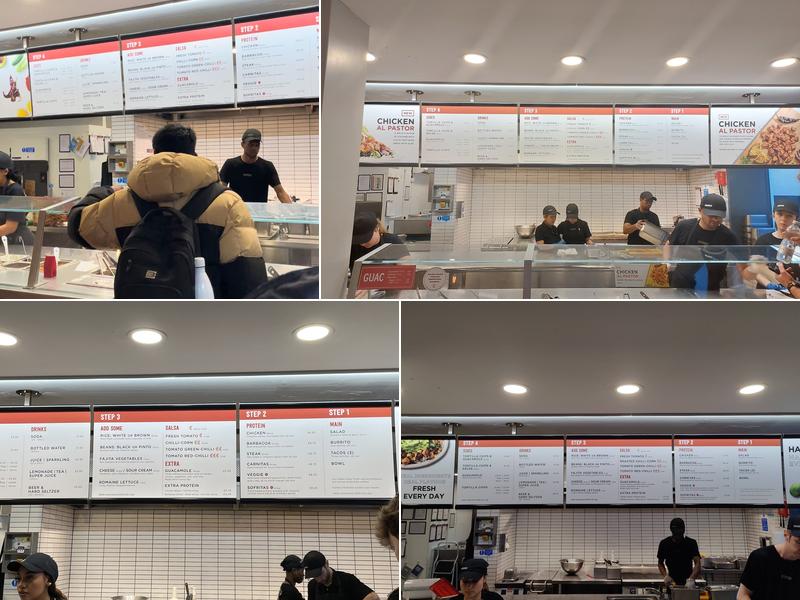 Chipotle Mexican Grill Menu