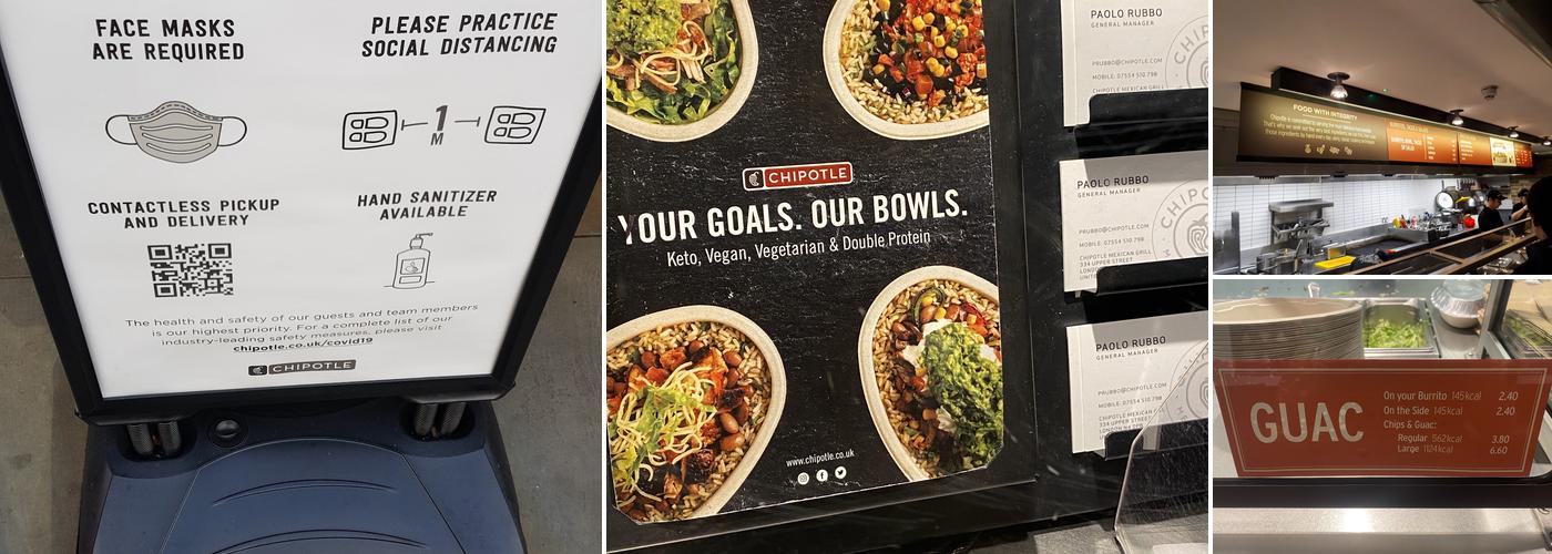 Chipotle Mexican Grill Menu