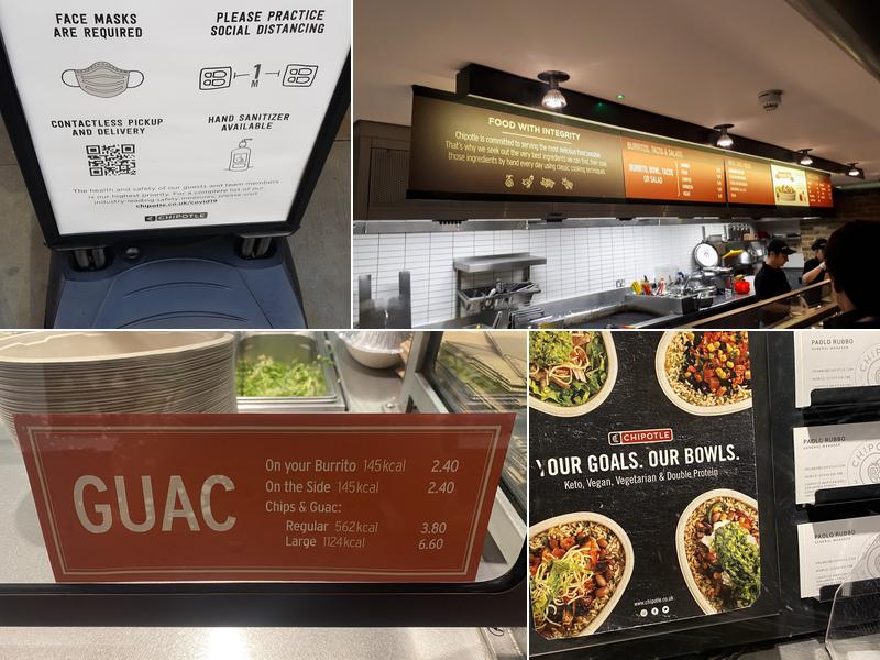 Chipotle Mexican Grill Menu