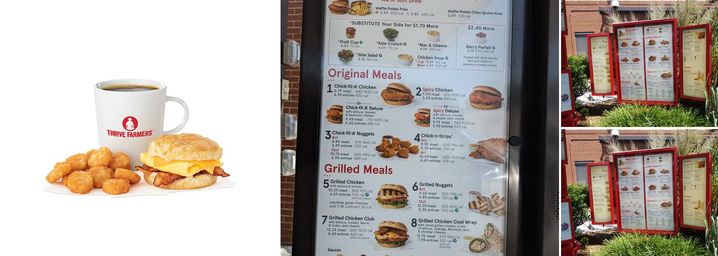 Chick-fil-A Menu