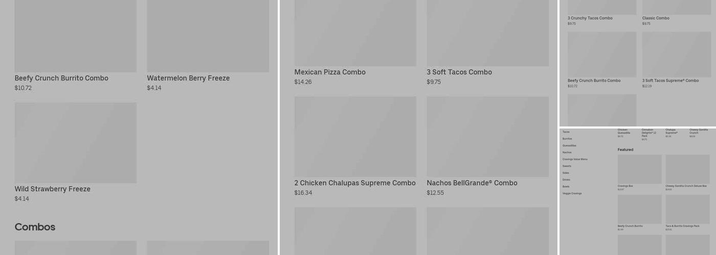 Taco Bell Menu