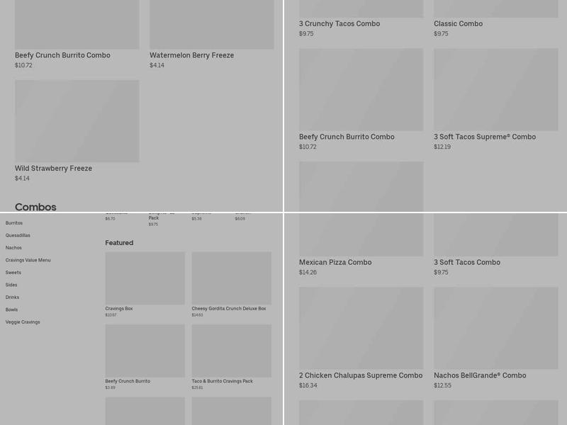 Taco Bell Menu
