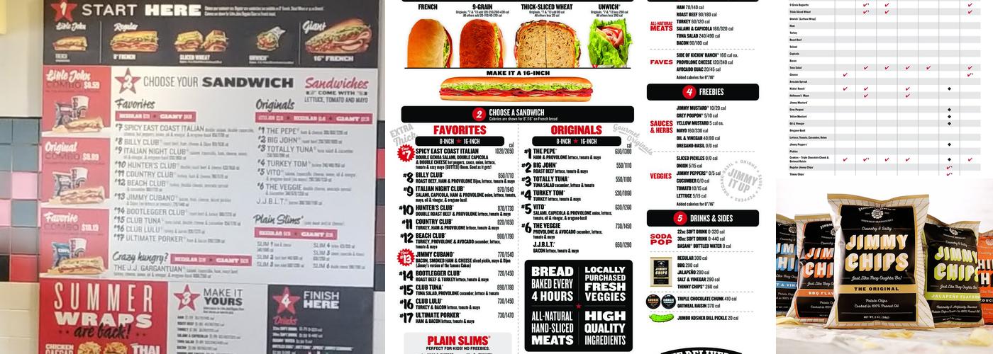 Jimmy John's Menu