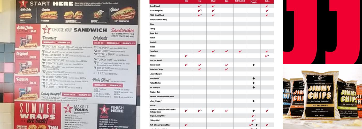 Jimmy John's Menu