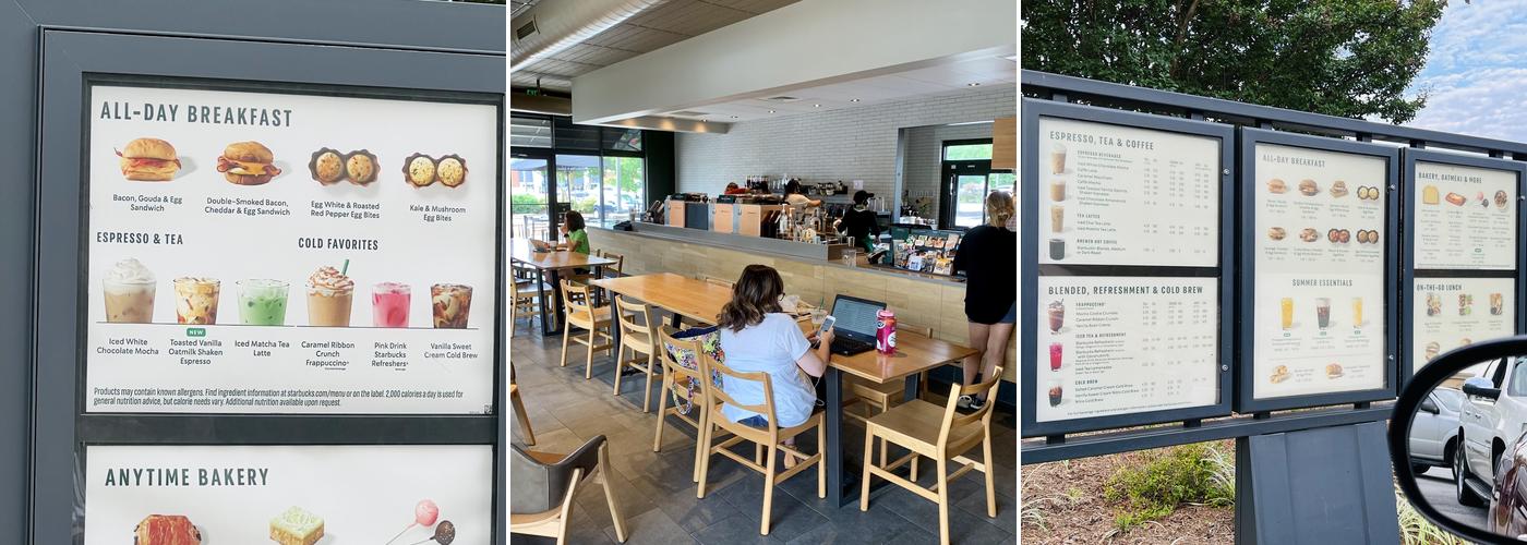 Starbucks Menu