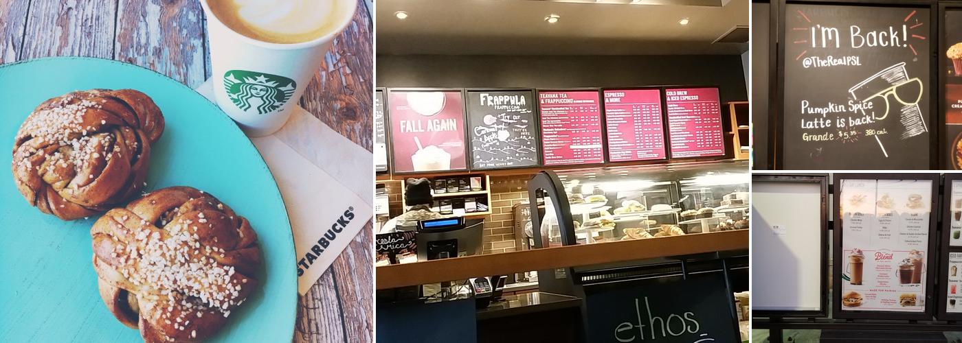Starbucks Menu