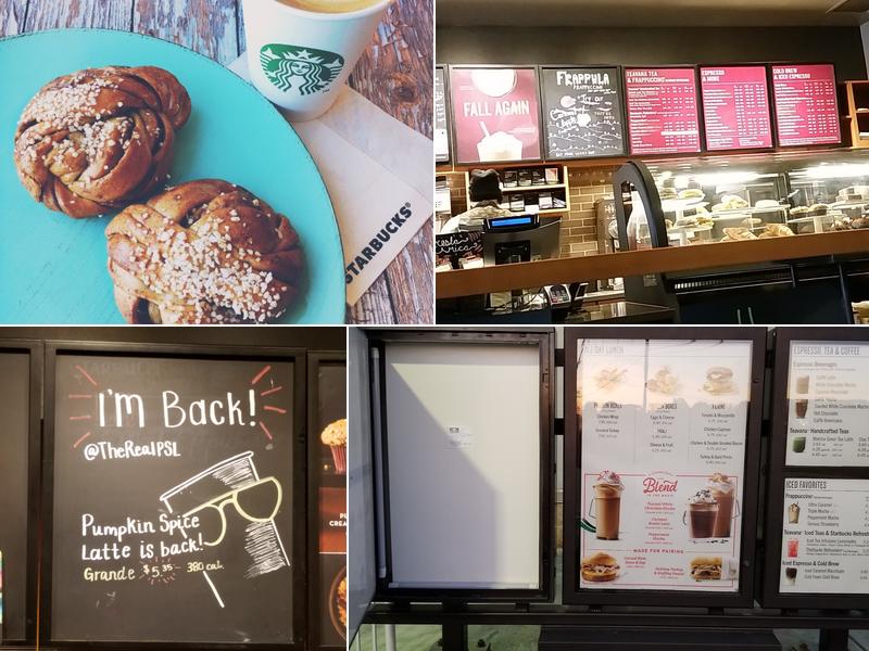 Starbucks Menu