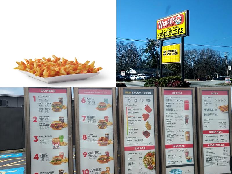 Wendy's Menu