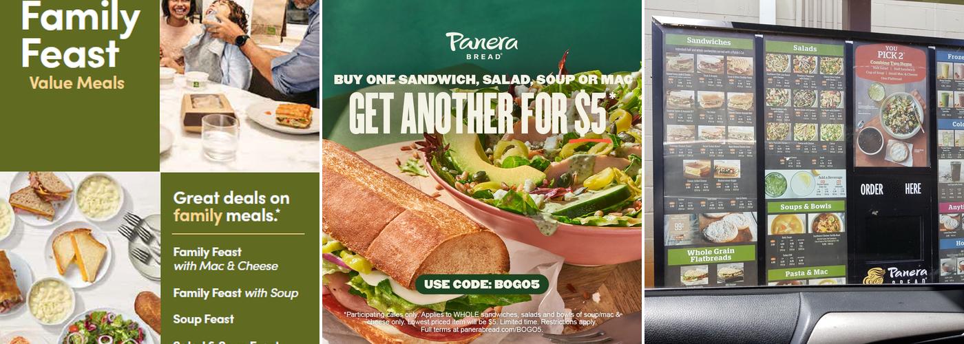 Panera Bread Menu