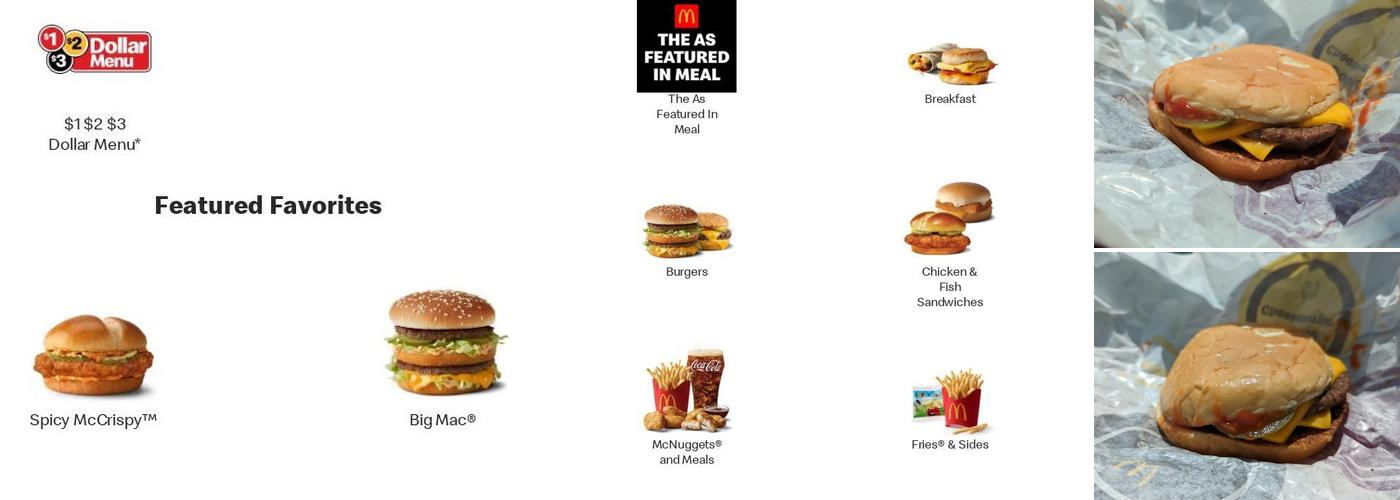 McDonald's Menu