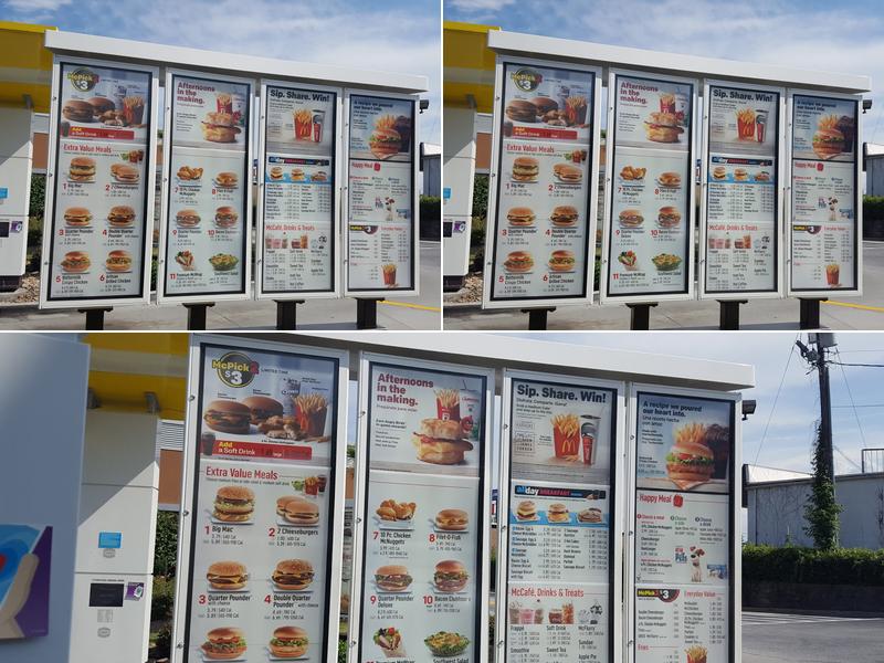 McDonald's Menu