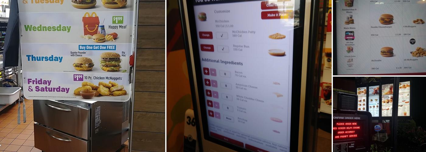 McDonald's Menu