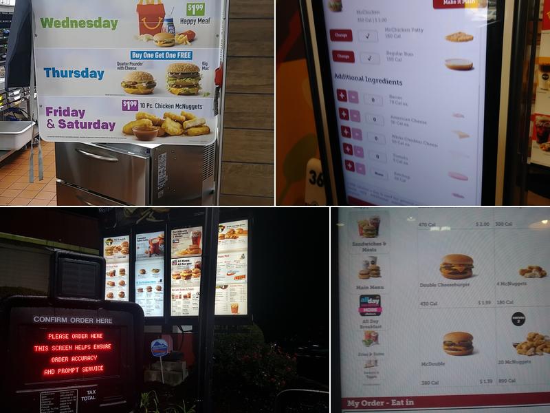 McDonald's Menu