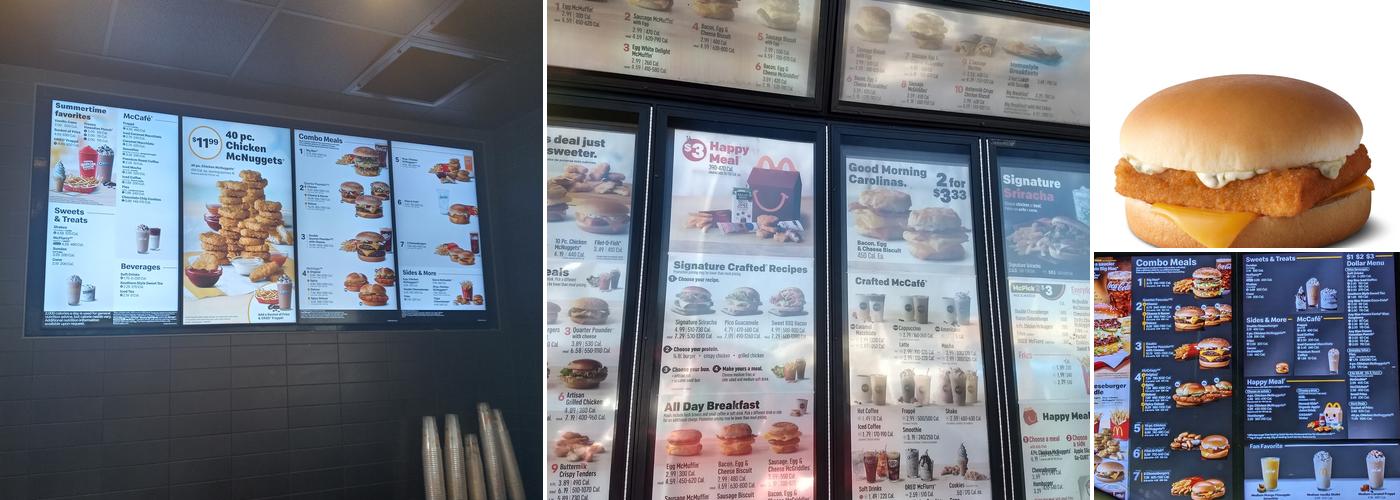 McDonald's Menu