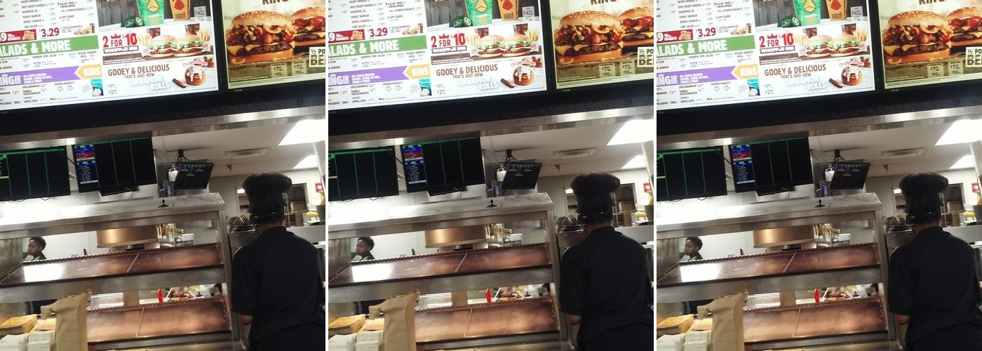 Burger King Menu