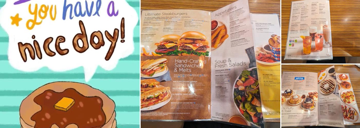 IHOP Menu