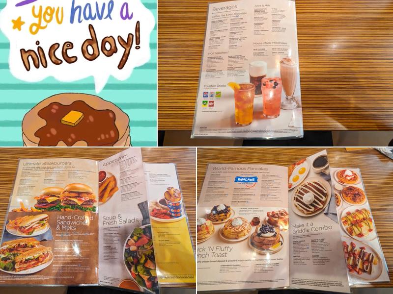 IHOP Menu