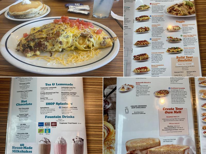 IHOP Menu