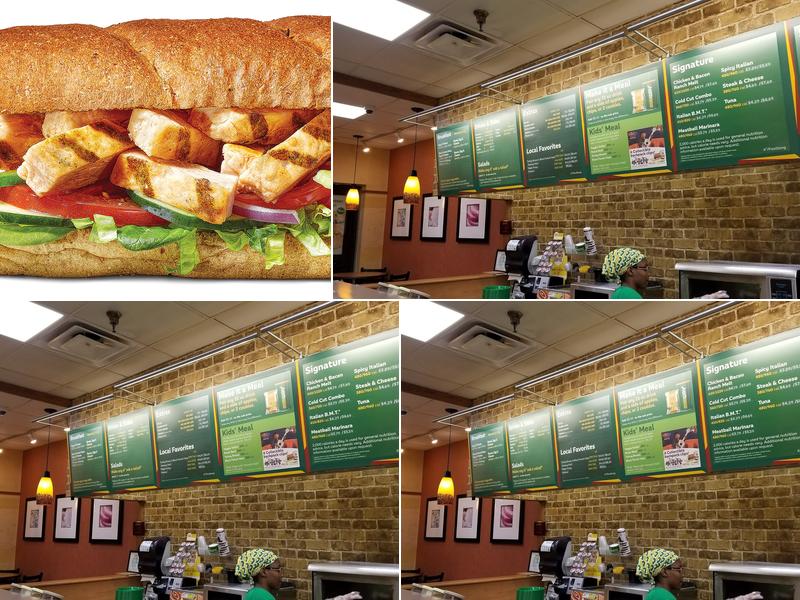 Subway Menu