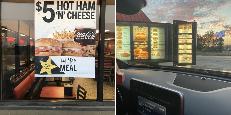 Hardee's Menu