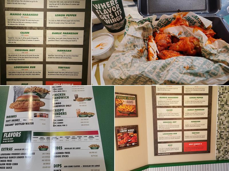 Wingstop Menu