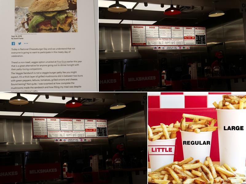 Five Guys Menu