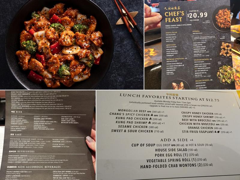 P.F. Chang's Menu