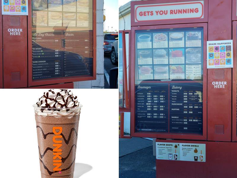 Dunkin' Menu