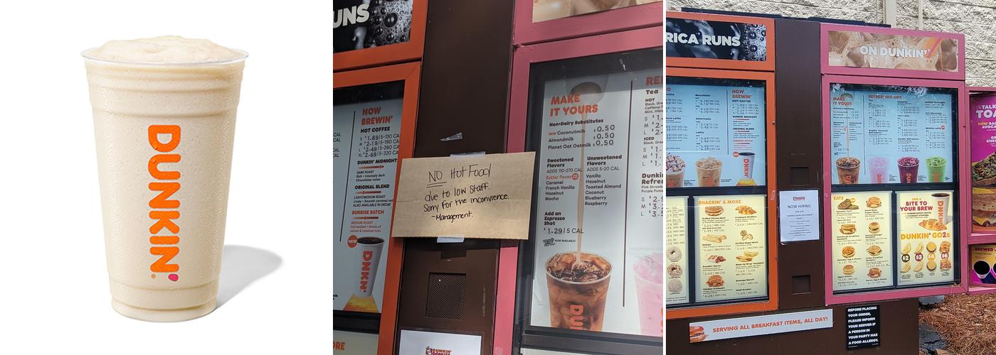 Dunkin' Menu
