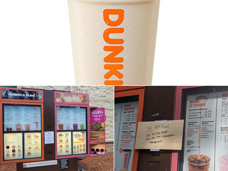 Dunkin' Menu