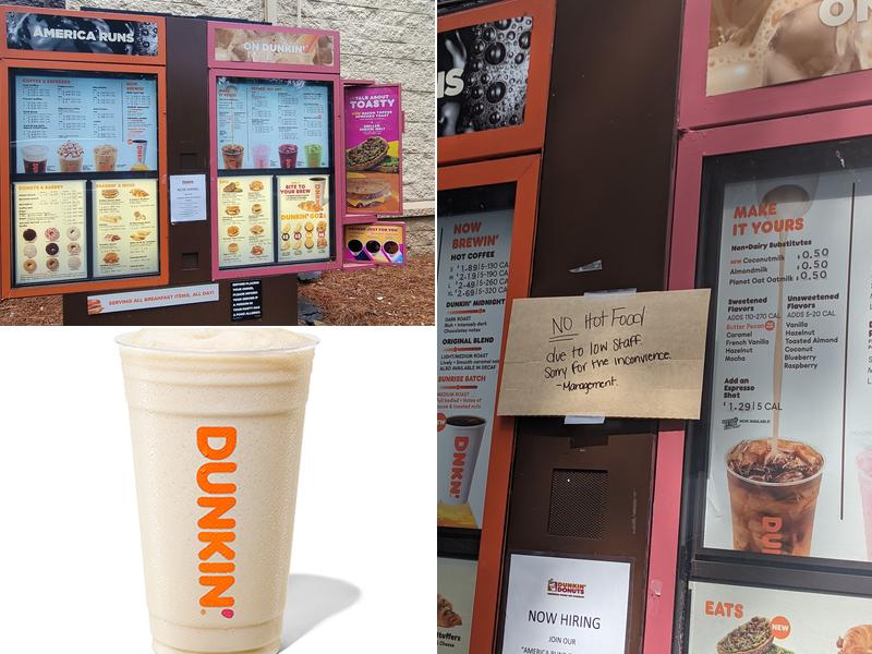 Dunkin' Menu