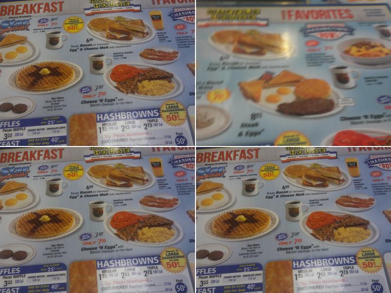 Waffle House Menu