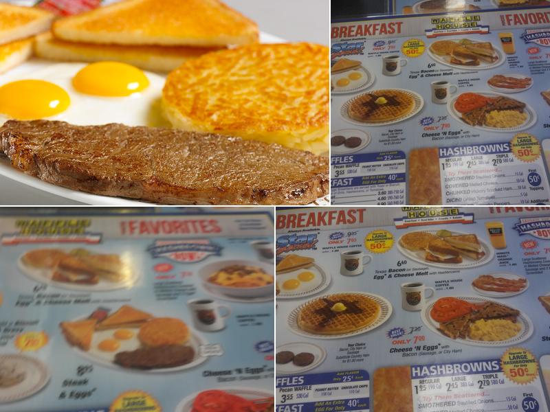 Waffle House Menu