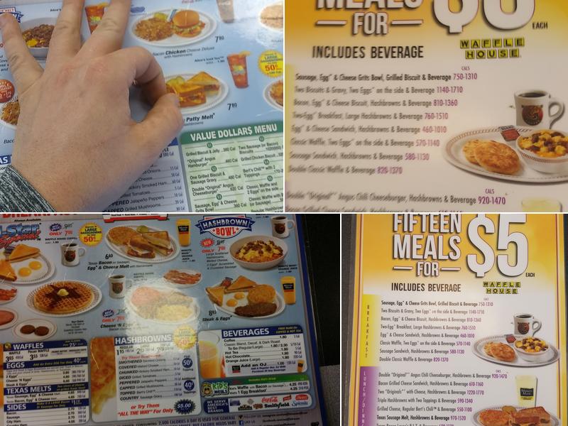 Waffle House Menu