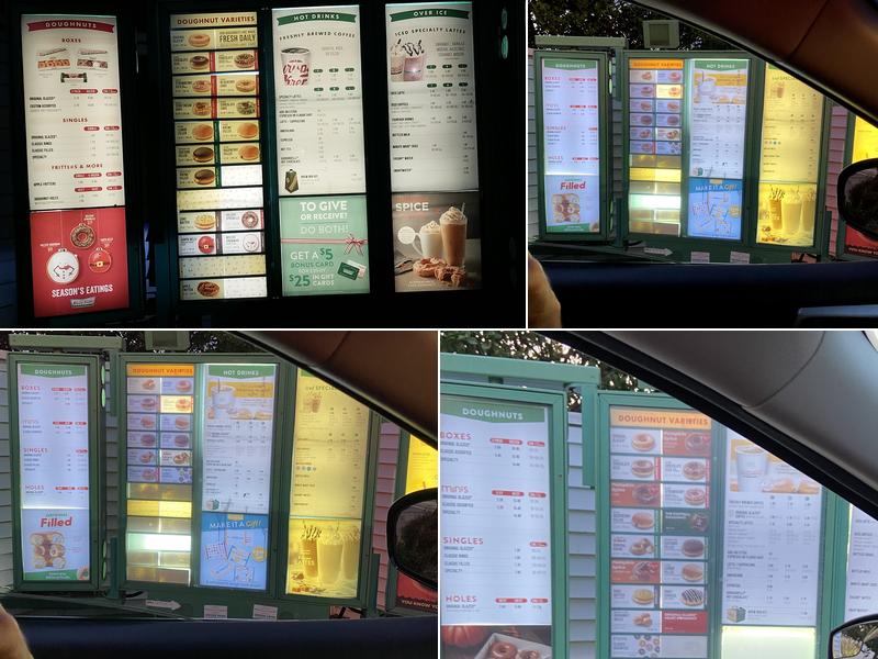 Krispy Kreme Menu