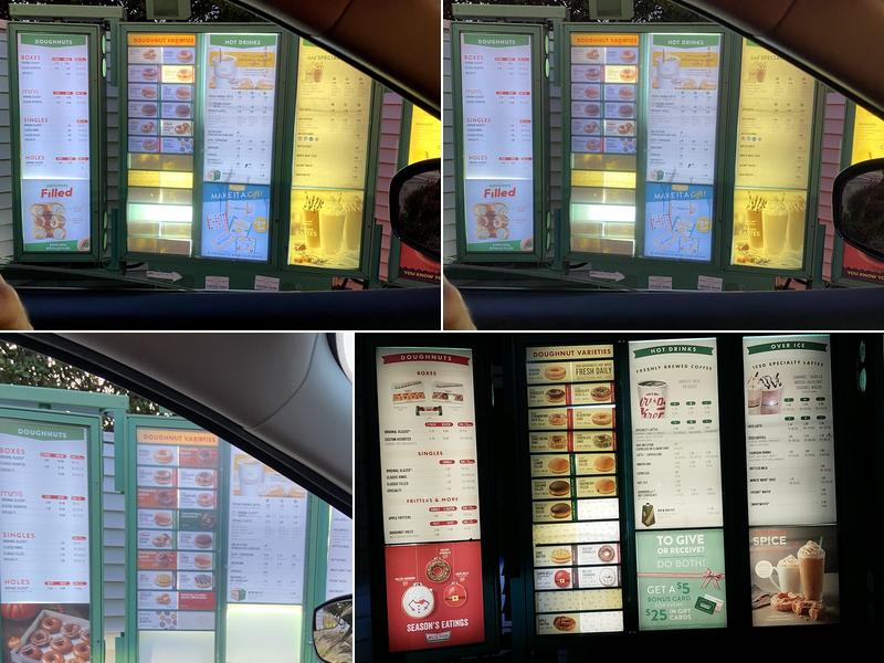 Krispy Kreme Menu