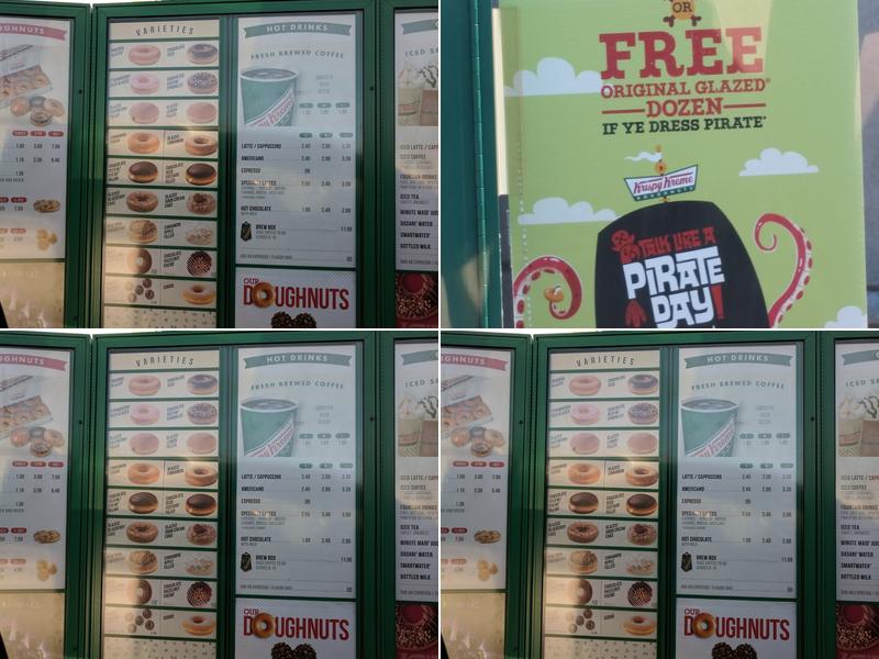 Krispy Kreme Menu